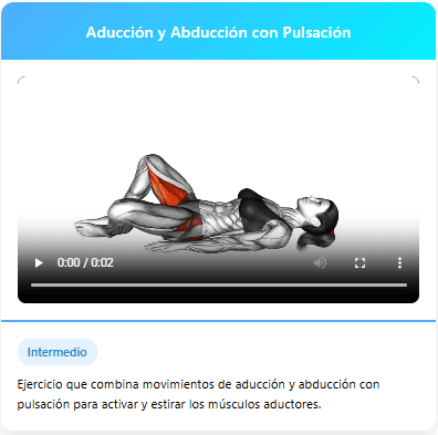 Aducción y Abducción con Pulsación