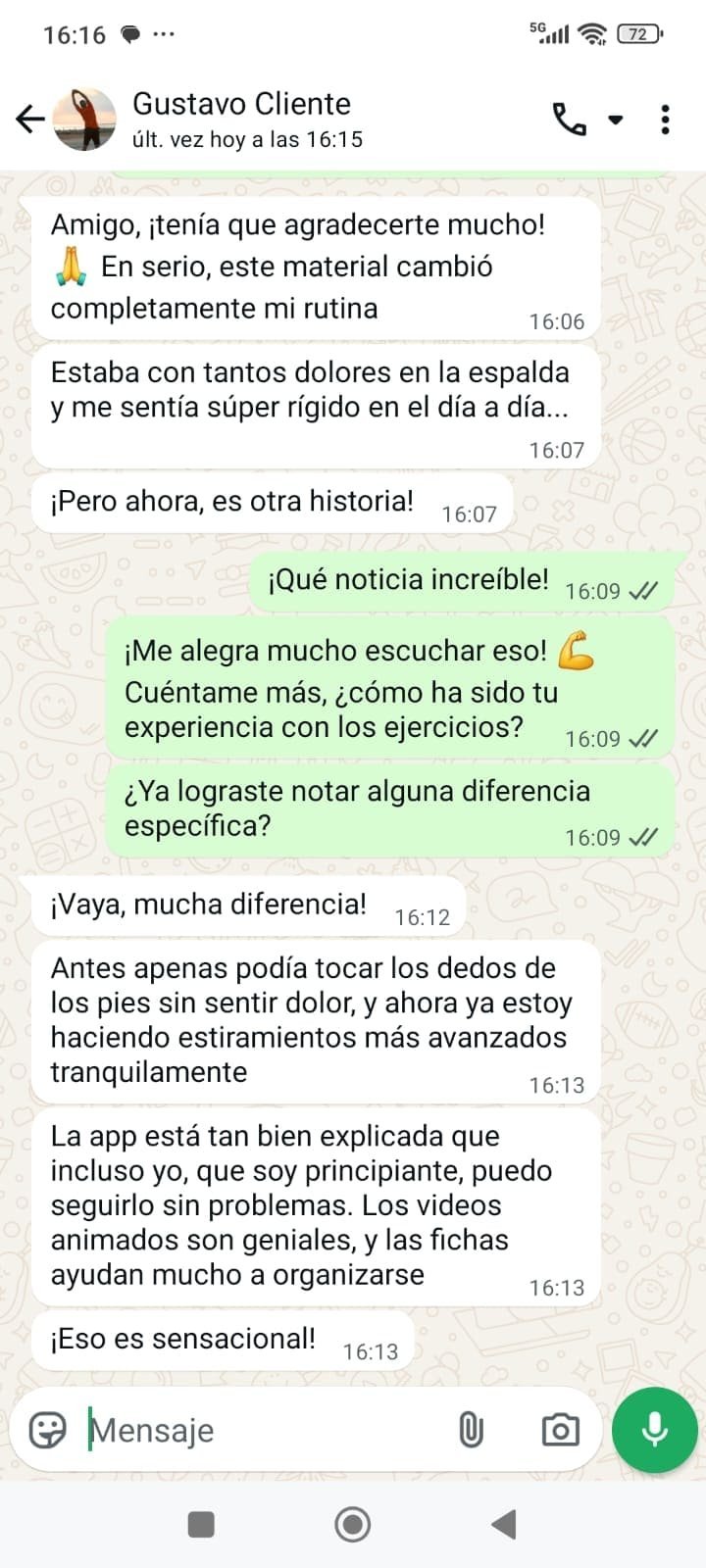 Testimonio de Gustavo